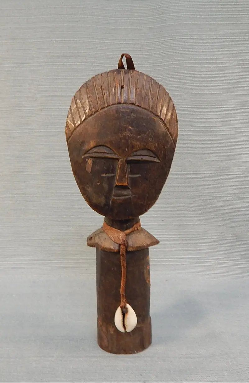 African Akuba Fertility Statue – West African Wood Carving 1