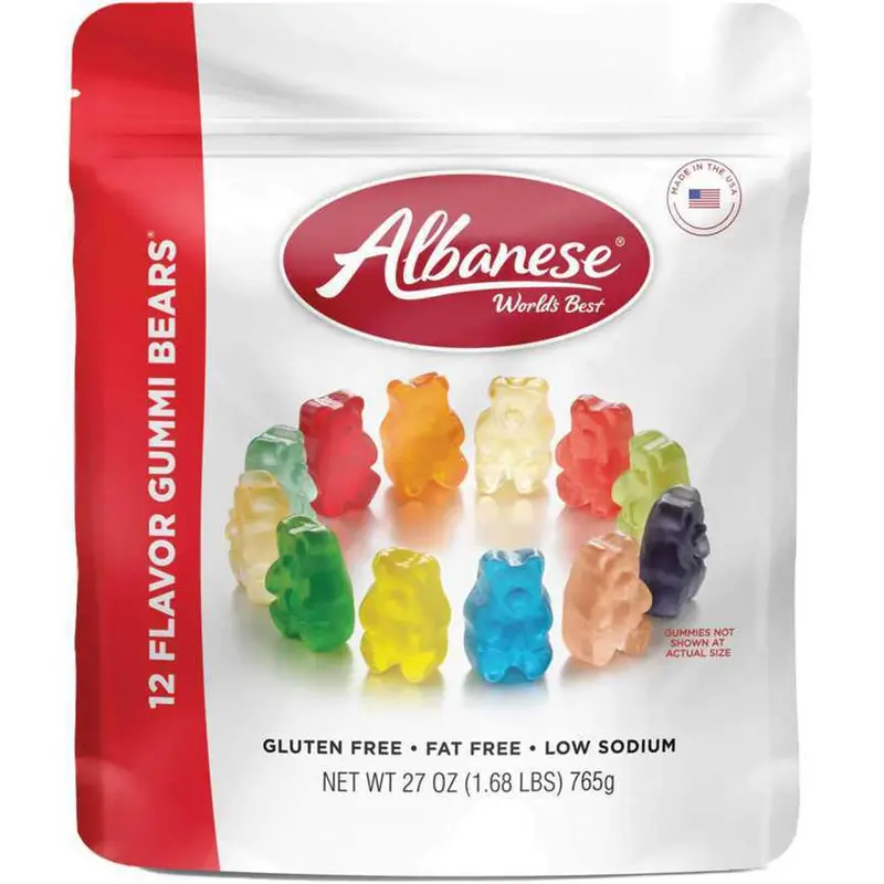 Albanese Variety Gummi Bears – 27 Oz Family-Size Bag 1