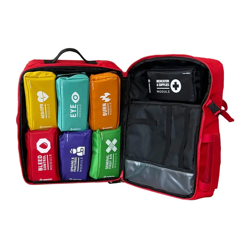 Ansi Class B Modular Trauma & Bleed Control Backpack — Emergency Response Kit (No Aed, Model M600B-1) 1