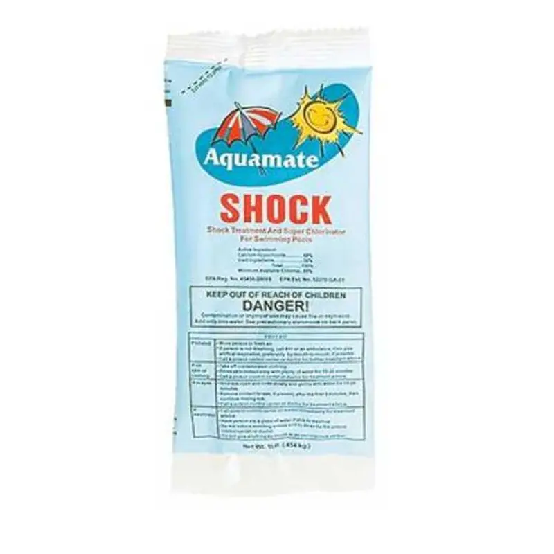 Aquamate Granular Pool Shock Treatment – 1-Pound Container 1