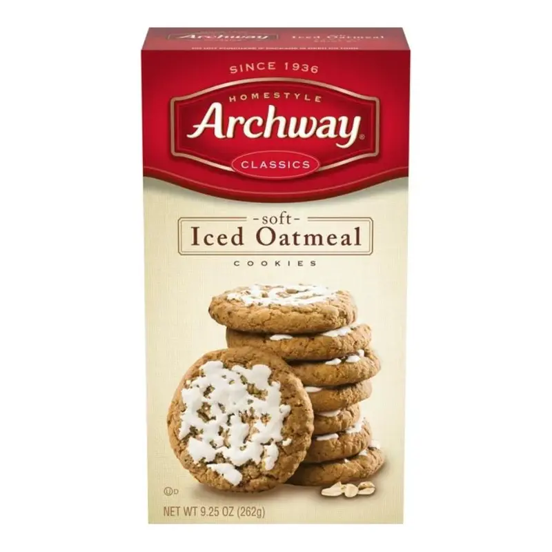 Archway Iced Oatmeal Cookies – 9.25 Oz Box 1