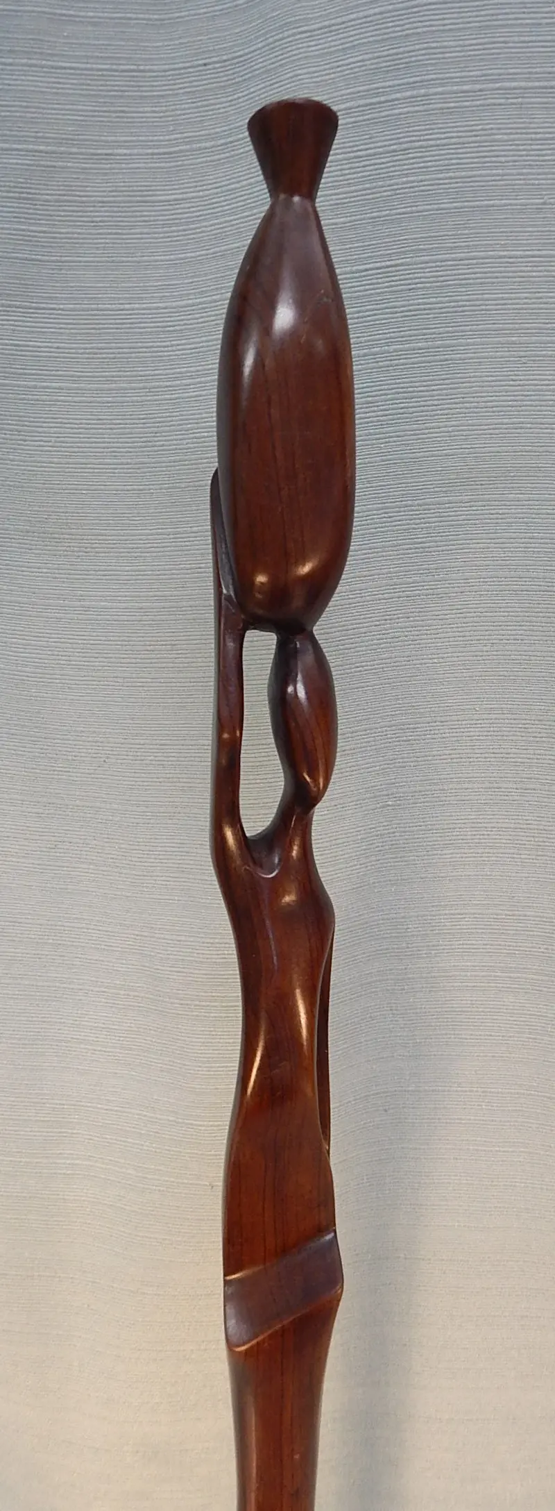 Authentic African Wood Carving – Tribal Sculpture Handcrafted From Hardwood 1