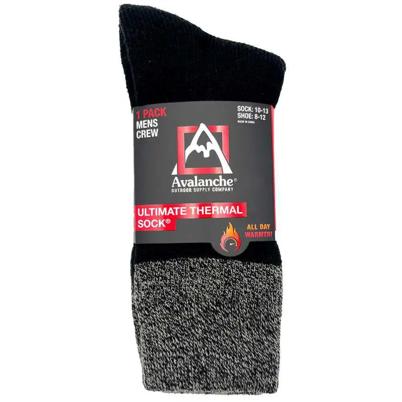 Avalanche Men’S Thermal Winter Socks 1