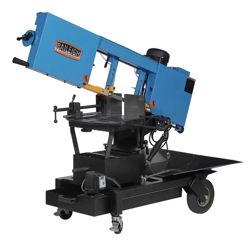 Baileigh Bs-10Vs 10" Portable Evs Dual-Mitering Bandsaw – 115V Variable Speed 1