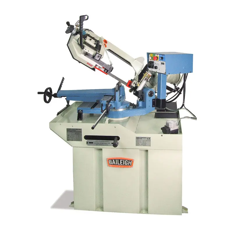Baileigh Bs-260M 220V Gear-Driven Horizontal Band Saw With Reinforced Steel Base 1