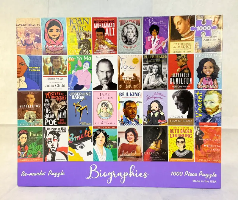 Biographies Jigsaw Puzzle – 1000-Piece Educational Challenge 1