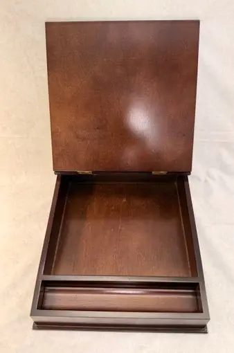 Bombay Company Handcrafted Wooden Stationery Organizer 1