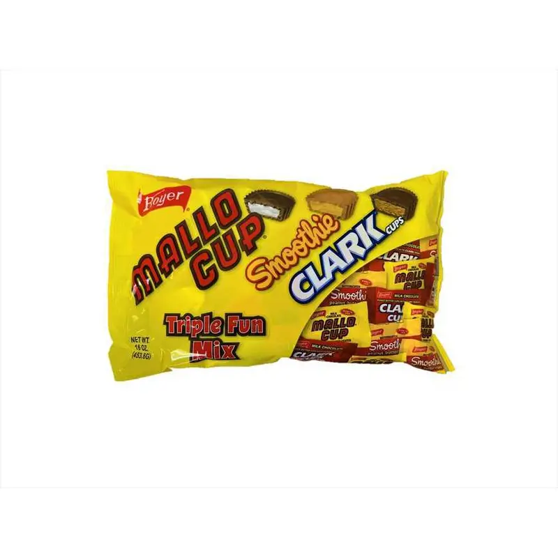 Boyer Mallow Cup Triple Fun Mix Candy, 16 Oz 1
