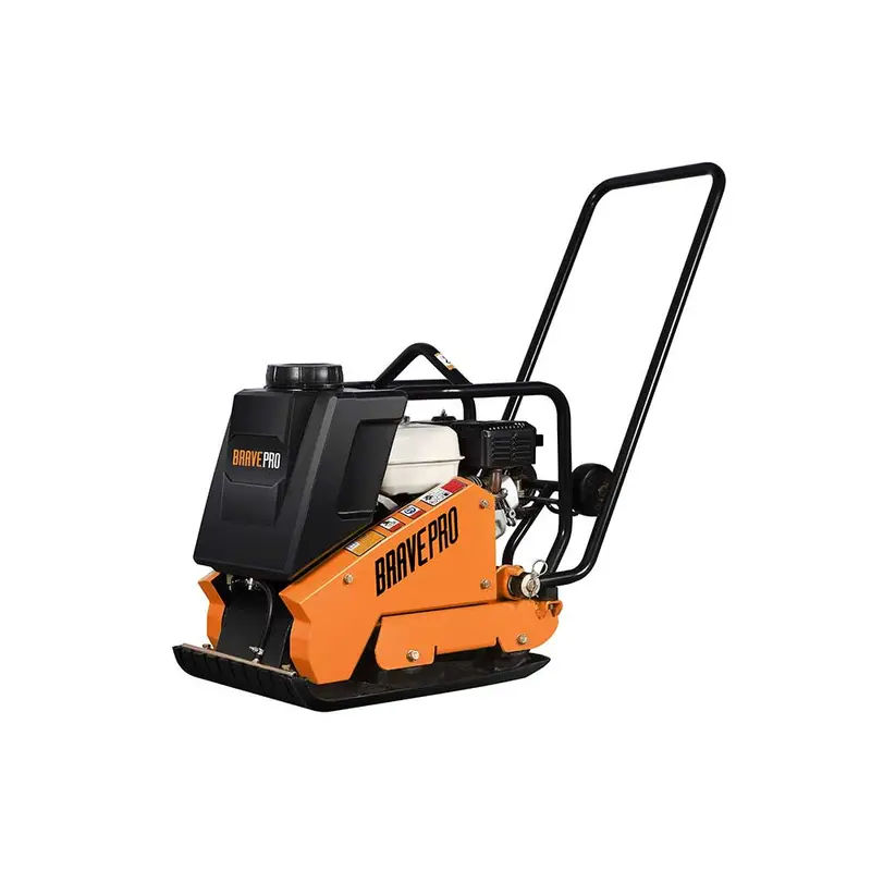 Brave Brpfp125H 14-Inch Forward Plate Compactor – Includes Water Tank, Wheel Kit & Rubber Mat 1