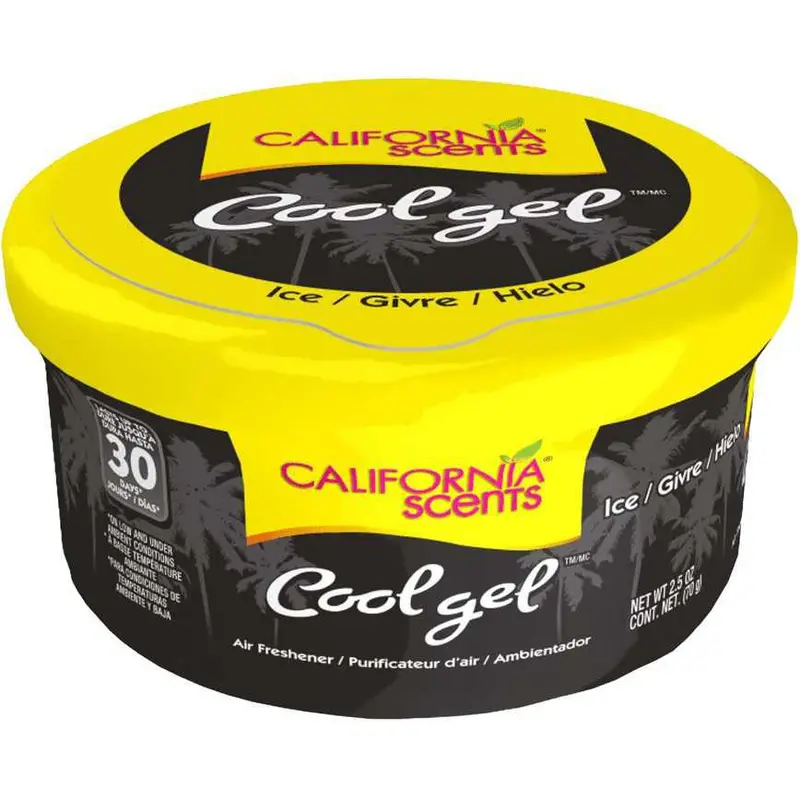 California Scents Cool Gel Automotive Air Freshener – Long-Lasting Car Scent 1