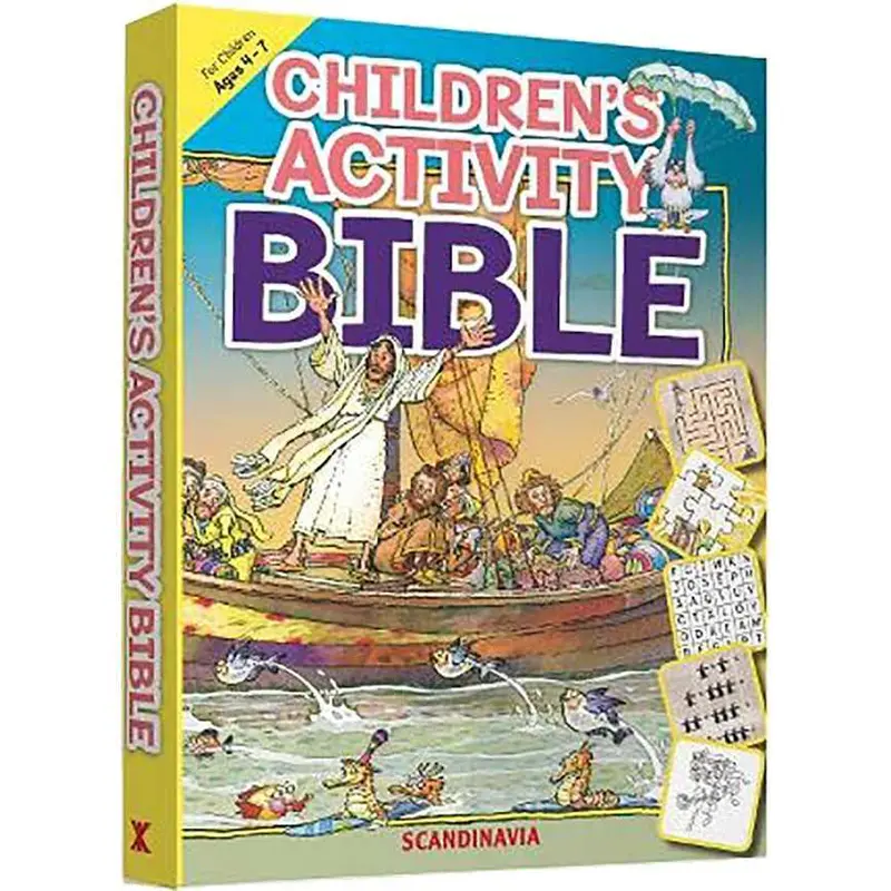 Children’S Activity Bible For Ages 4–7 – Interactive Learning Edition 1