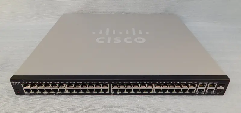 Cisco Catalyst 48-Port Managed Switch – Gigabit Poe+ Network Infrastructure Device 1