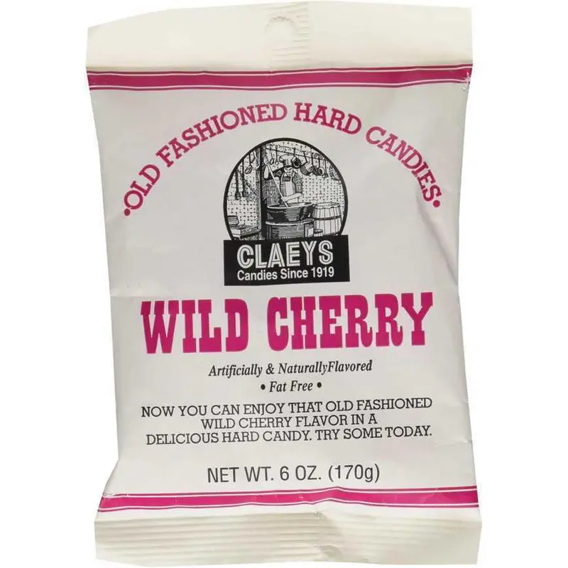 Claey'S Wild Cherry Hard Candy – Vintage-Style 6 Oz Pack 1