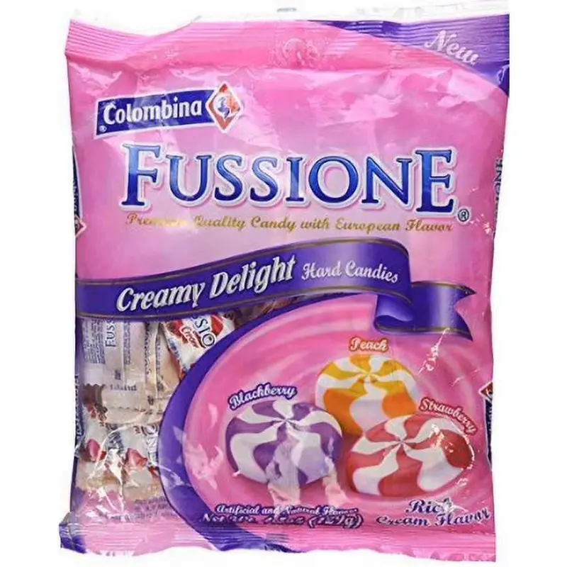 Colombina Fussione Creamy Hand Candies – 4.5 Oz Assorted Fruit Flavors 1