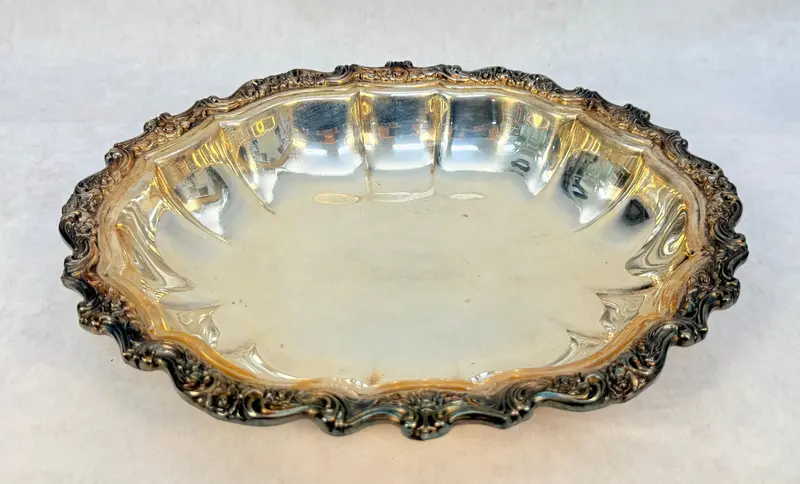 Countess International Silver-Plated Bonbon Dish – Model 236, Elegant Dessert Tray 1