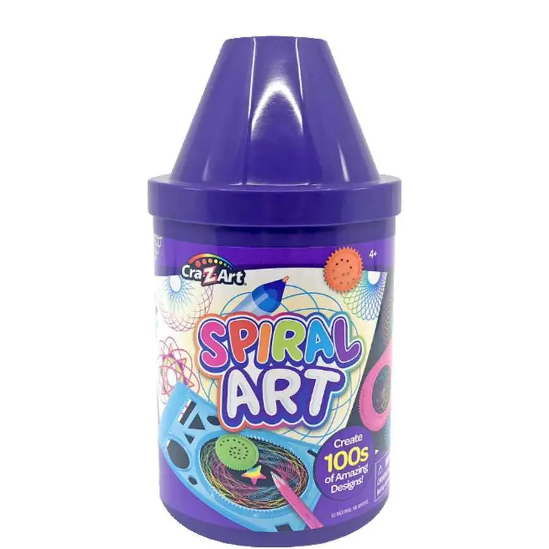 Cra-Z-Art Spiral Art Crayon Can – Rotating Drawing Toy For Kids 1