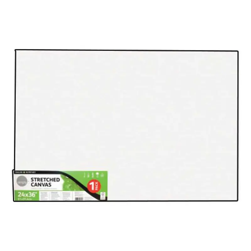 Daler Rowney Large Format Stretched Canvas – 24 X 36 Inches 1