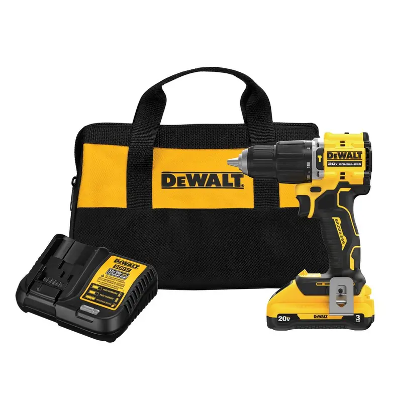 Dewalt Dcd799L1 20V Atomic Max 1/2" Brushless Hammer Drill Kit 1