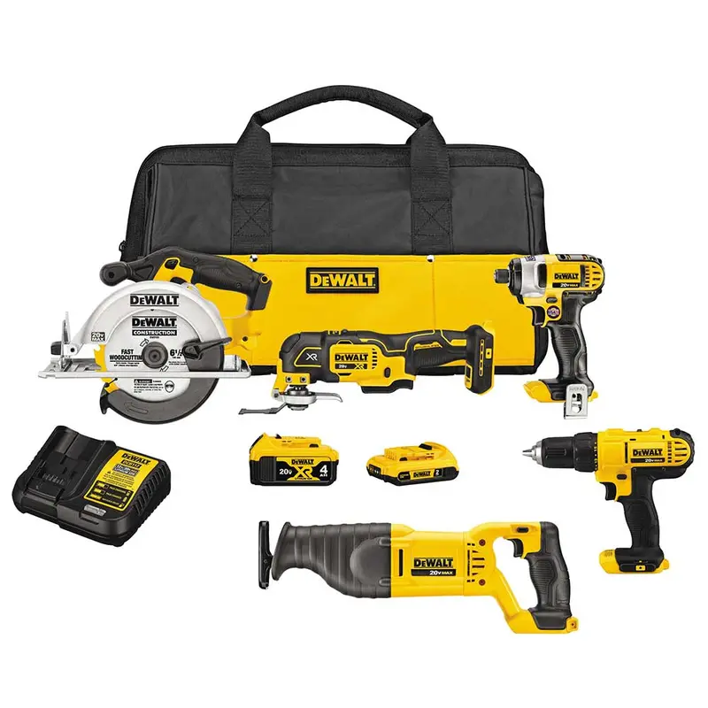 Dewalt Dck551D1M1 20V Max 5-Tool Cordless Power Tool Combo Kit 1