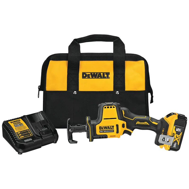 Dewalt Dcs369P1 20V Max Atomic Reciprocating Saw – Ultra-Compact, Lithium-Ion Kit 1
