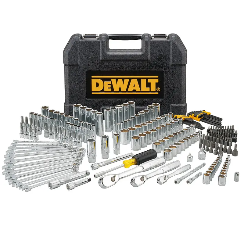 Dewalt Dwmt81535 Chrome-Plated Sae Quick-Release Mechanics Tool Set – 247-Piece 1