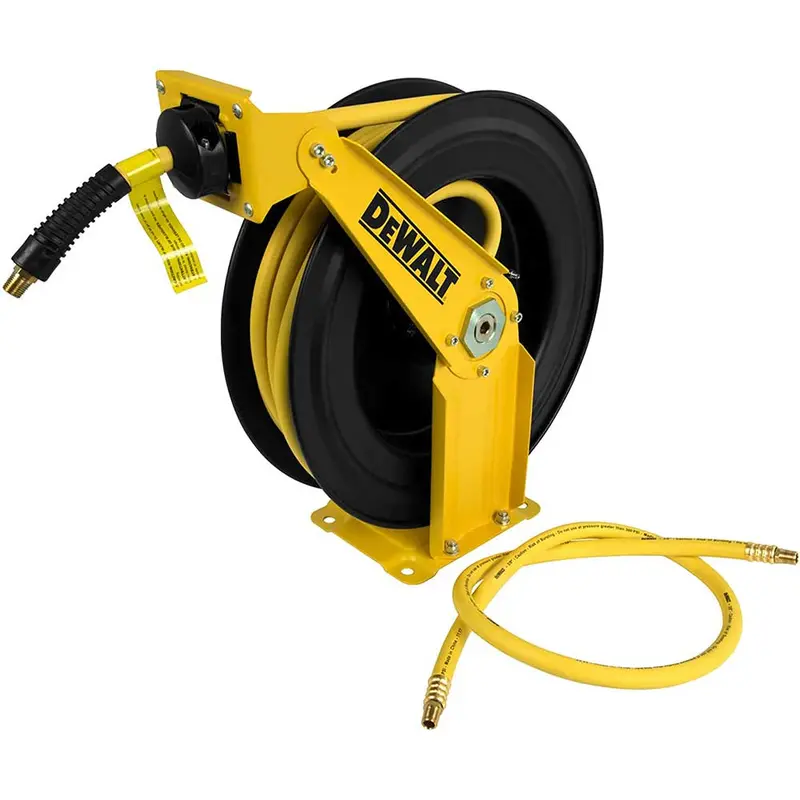 Dewalt Dxcm024-0343 3/8" X 50' Dual-Arm Auto-Retracting Air Hose Reel 1