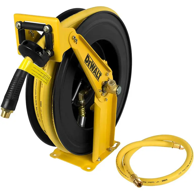 Dewalt Dxcm024-0344 1/2" X 50' Dual-Arm Auto-Retracting Air Hose Reel 1