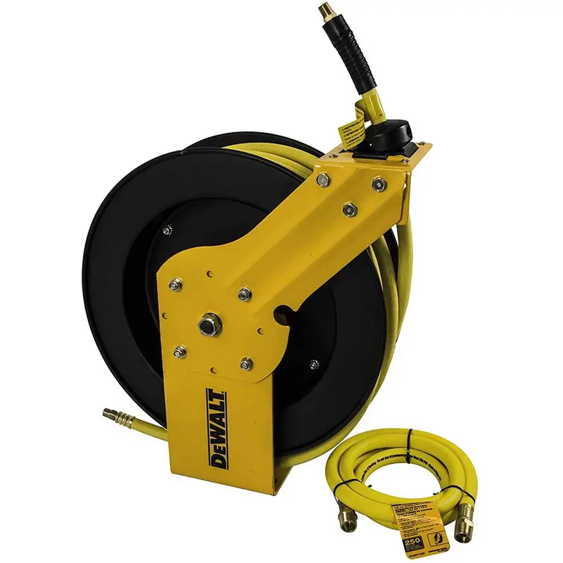 Dewalt Dxcm024-0374 3/8" X 50' Single-Arm Auto-Retracting Air Hose Reel 1