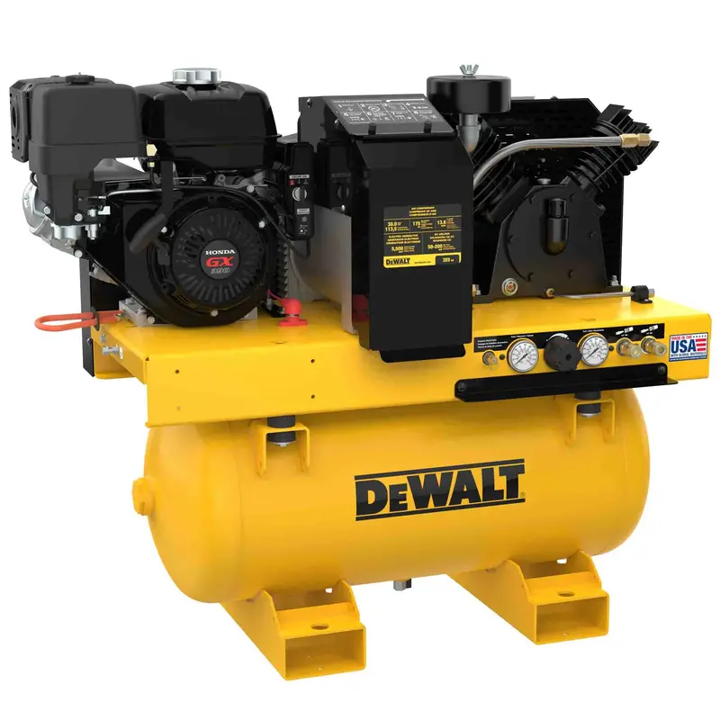 Dewalt Dxcmcgw1330 Truck-Mounted 3-In-1 Unit: Air Compressor, Generator & Welder (30-Gal) 1