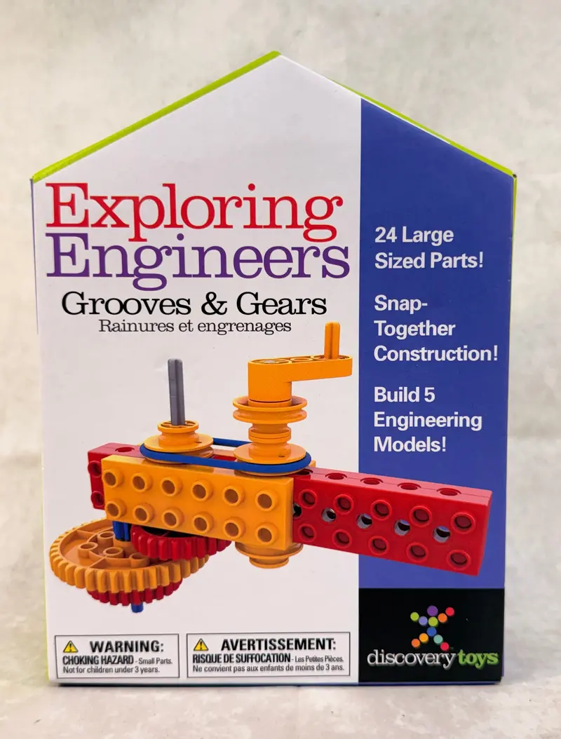Discovery Toys Grooves & Gears Stem Kit – Exploring Engineers Collection, New In Box 1