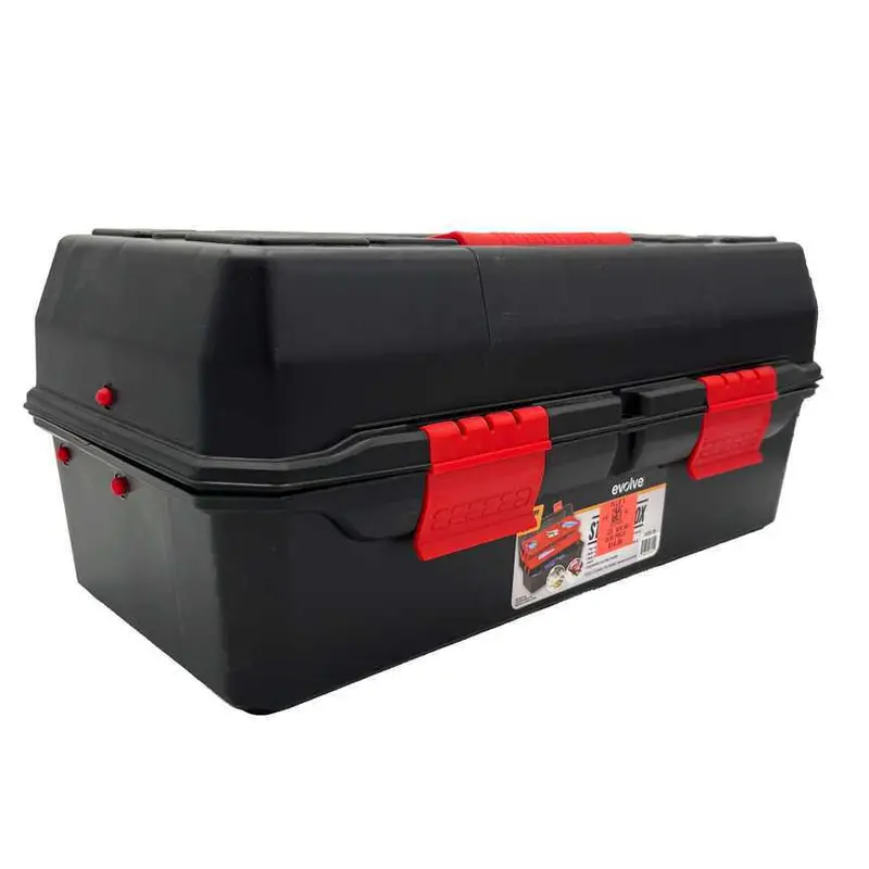 Evolve Cantilever Fishing Tackle Box – 17-Inch Expandable Organizer 1