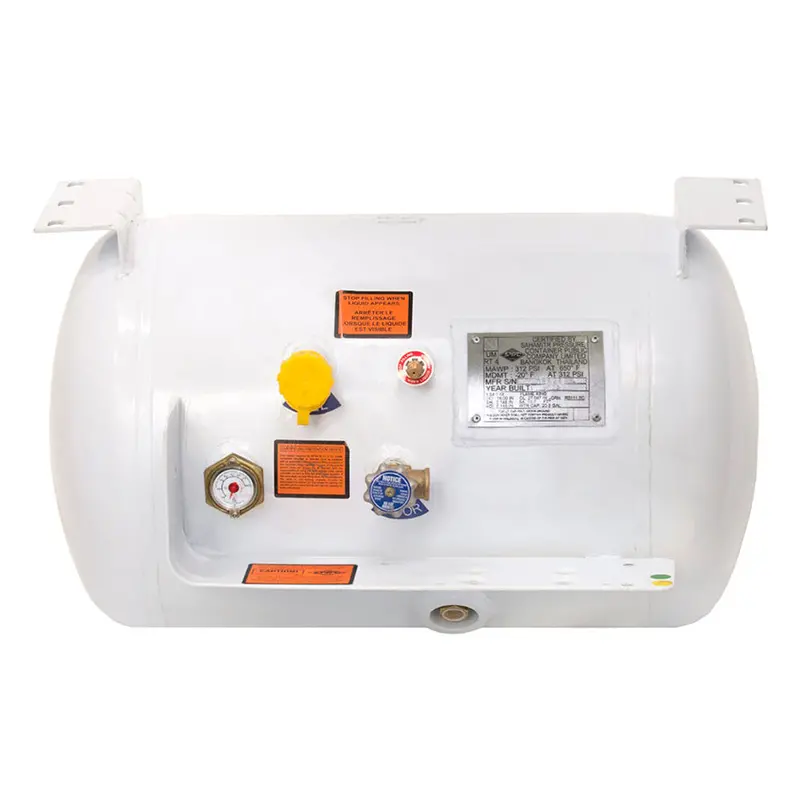 Flame King Ysn225 Asme 20.3-Gallon Propane Cylinder – 16" X 27", Low-Profile Mount Brackets 1