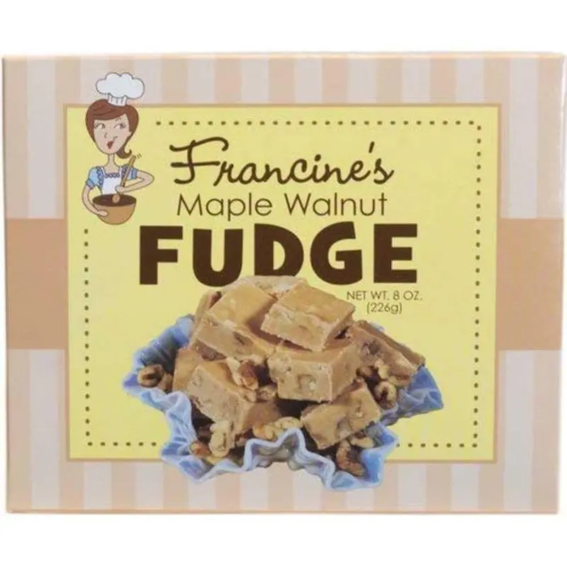 Francine’S Artisan Maple Walnut Fudge — 8-Ounce Block 1