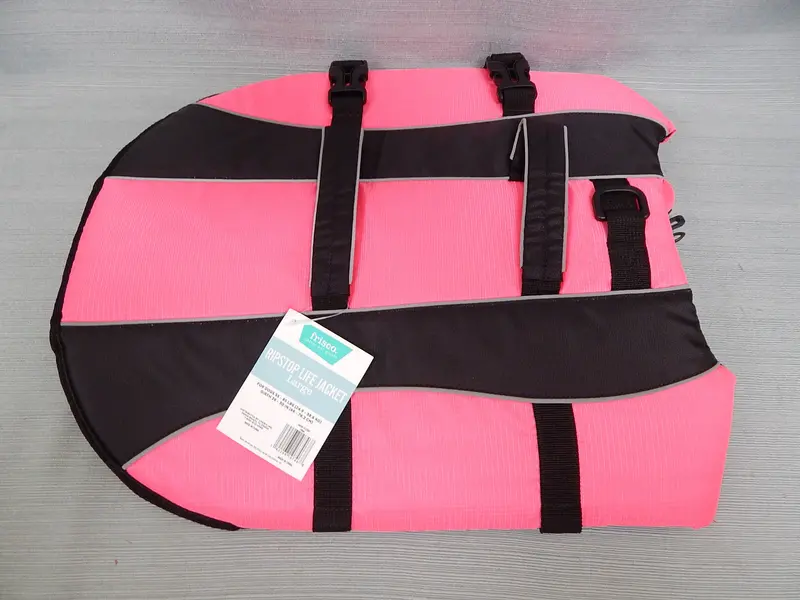 Frisco Ripstop Dog Life Vest In Hot Pink – Size Large, New In Box 1