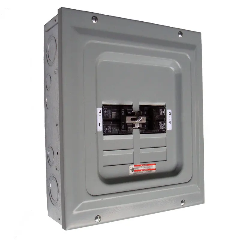 Generac Gnc-6334 Indoor Manual Load Center – 100-Amp Single-Circuit Transfer Panel 1