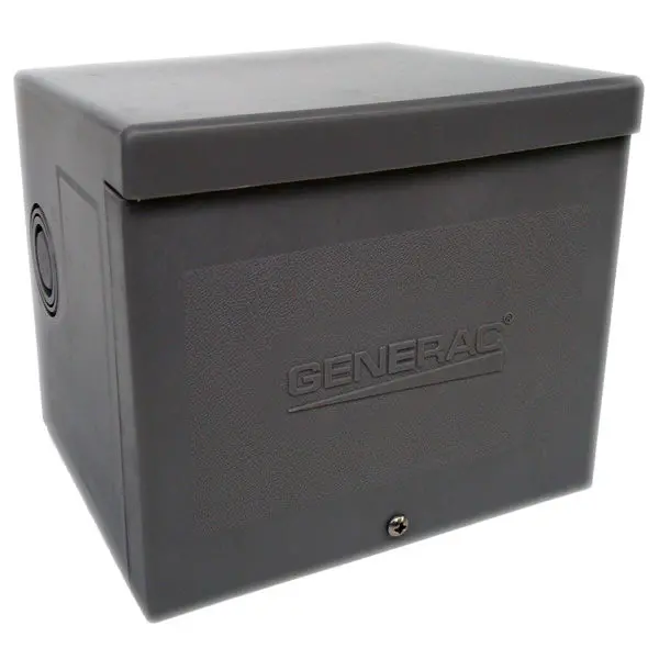 Generac Gnc-6338 4-Wire Raintight Inlet Box – 50-Amp, 125/250V, Nema 3R Enclosure 1