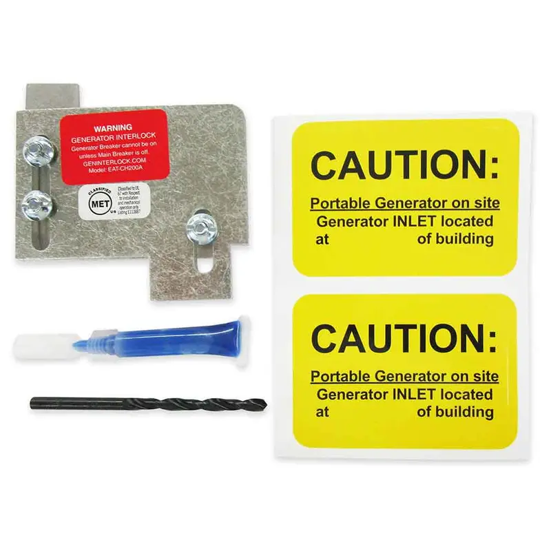 Geninterlock Eat-Ch200A Interlock Kit For Eaton Ch-Series 150A/200A Panels 1
