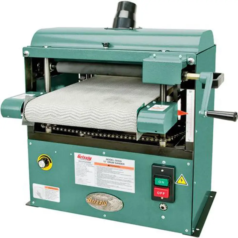 Grizzly G0459 12" Baby Drum Sander – 1.5 Hp, 115V 1