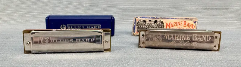 Hohner Marine Band 1896 & Blues Harp Za5 Harmonicas – Made In Germany 1