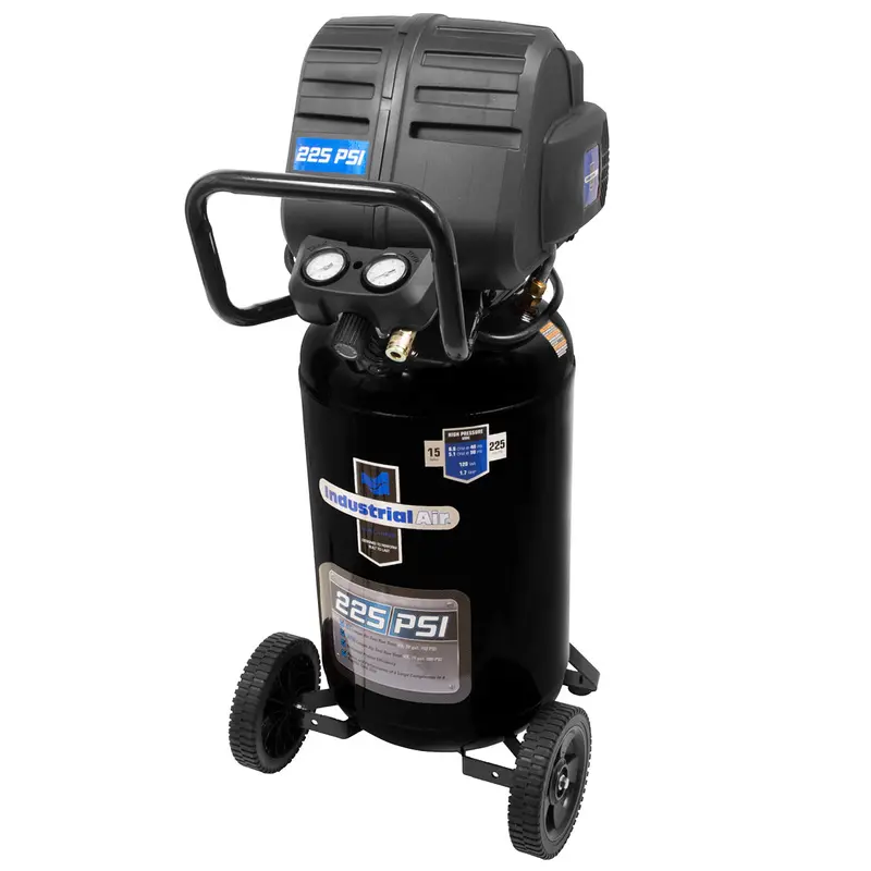 Industrial Air C151I 120V 15-Gallon 225 Psi Vertical Air Compressor 1