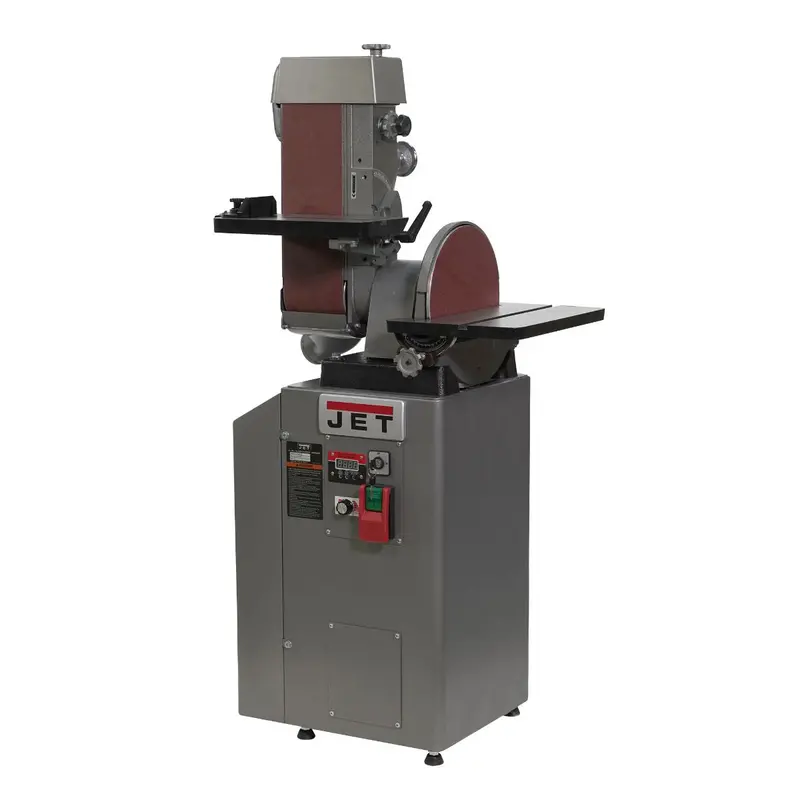 Jet J-64812Vs 6" X 48" Belt And 12" Disc Combination Grinder/Finisher 1