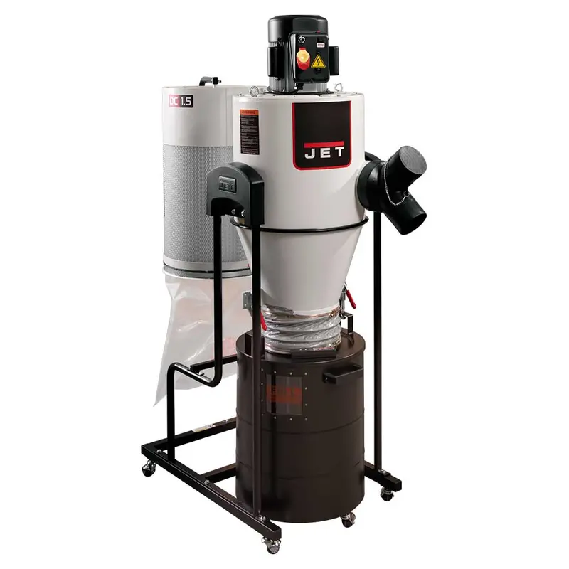 Jet Jcdc-1.5 115V 1.5-Hp Single-Phase Cyclone Dust Collector 1