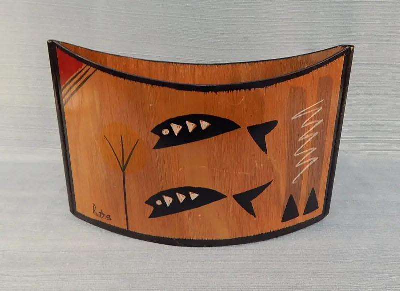 Kakadu Wooden Letter Holder – Minimalist Desk Organizer 1