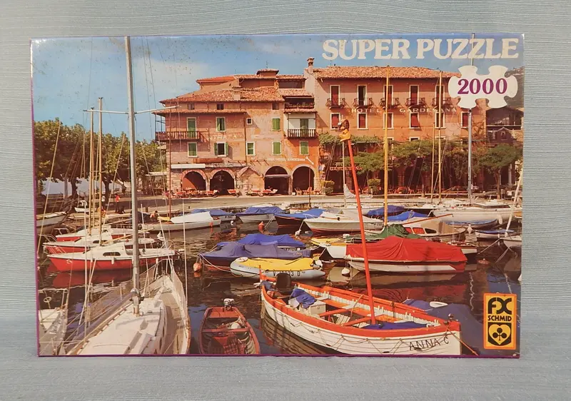 Lago Di Garda 2000-Piece Jigsaw Puzzle – Scenic Italian Lake Landscape 1