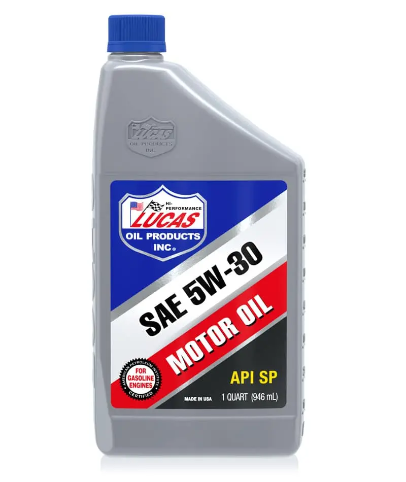 Lucas Oil 10474 Sae 5W-30 Full-Synthetic Motor Oil – 1 Quart, Api Sp Certified 1