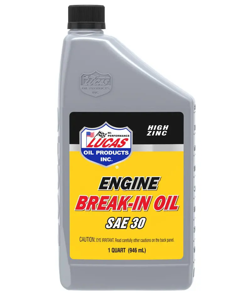 Lucas Oil 10630 Break-In Motor Oil – Sae 30, 1 Quart For Engine Seasoning 1