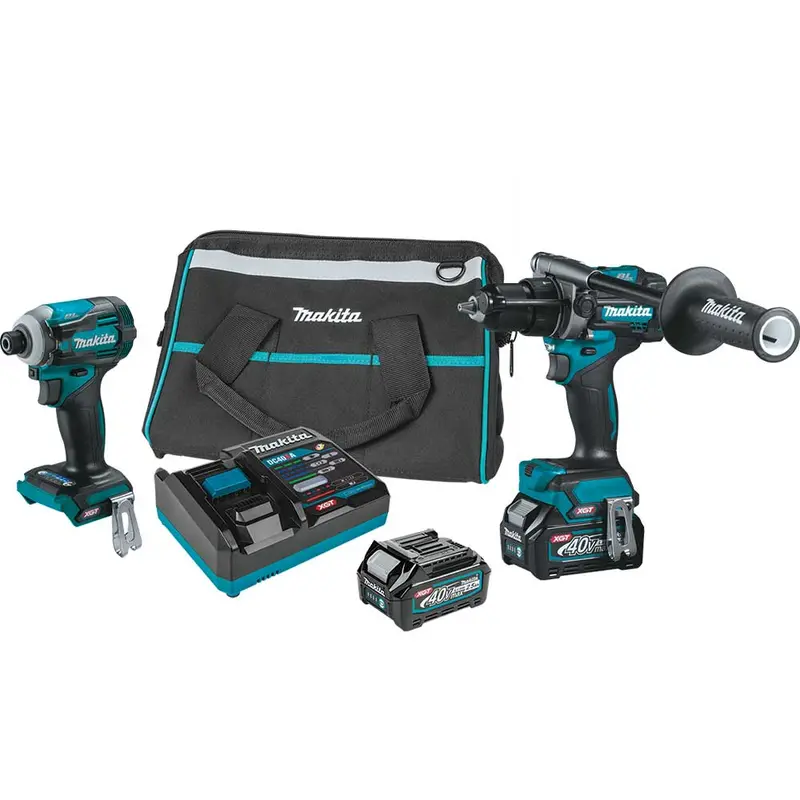 Makita Gt200D 40V Max Xgt 2-Piece Cordless Combo Kit – Includes 2.5 Ah Batteries 1