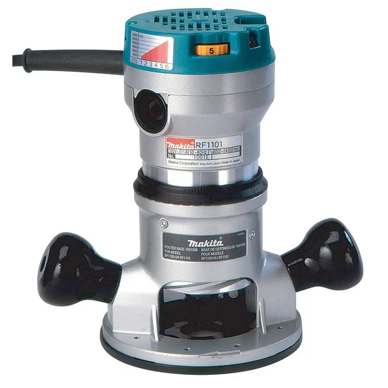 Makita Rf1101 2-1/4-Horsepower Variable-Speed Router — 11-Amp Motor, 8,000–24,000 Rpm 1