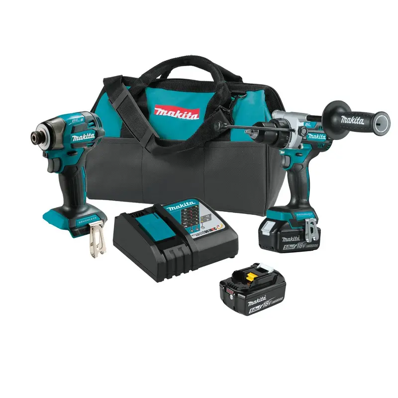 Makita Xt297T 18V Lxt Brushless 2-Piece Power Tool Combo Set 1