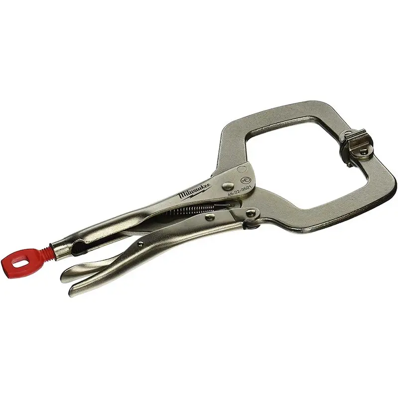 Milwaukee 11-Inch Swivel-Jaw Torque-Lock Locking C-Clamp Pliers (Model 48-22-3521) 1